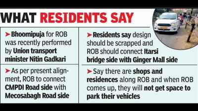 Jaripatka residents demand change in ROB alignment