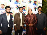 Indian cricketer Washington Sundar felicitated at an event