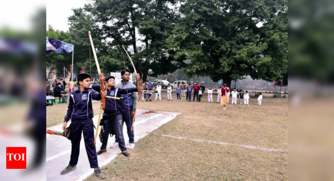 Bullseye Archery club inaugurated at Colvin College in Lucknow Lucknow News Times of India