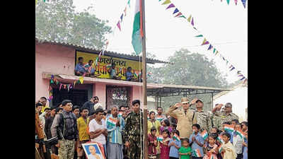 Chhattisgarh: For 1st Time In Years, Tricolour Unfurled In Maoist-hit ...