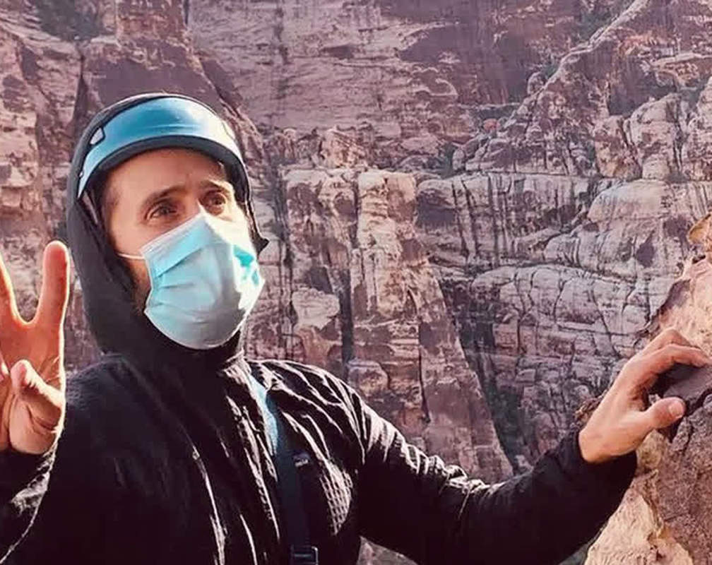 
Jared Leto shares rock climbing pics, fans are loving it
