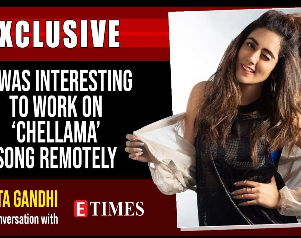 
It's such fun to dress up and record for a dance number like Chellama: Jonita Gandhi
