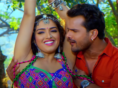 'Laga Ke Vaseline': Khesari Lal Yadav and Aamrapali Dubey's much-awaited dance number is out!