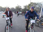 Jaipurites participate in Cycle rally on Republic day to save Ajni Vann