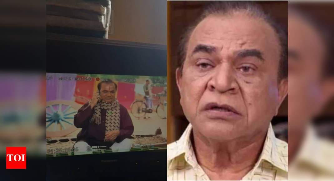 Nattu Kaka aka Ghanshyam Nayak returns to Taarak Mehta Ka Ooltah