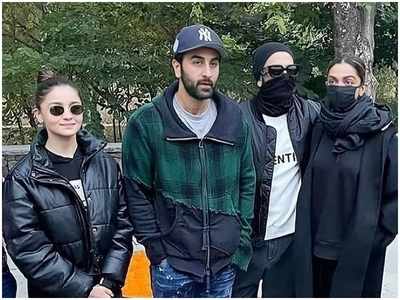 Ranbir Kapoor hides in his hoodie