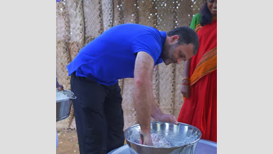 Rahul Gandhi prepares raita, expresses wish to eat winged termite in Tamil Nadu