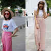Pink Fort Palazzo  Buy Pink Fort Cotton Wide Leg Palazzos  Indigo Online   Nykaa Fashion