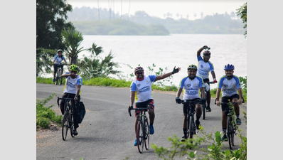 35 cyclists take part in Republic Day Heritage Ride along Thamirabarani