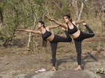 Actresses Meera Sarang and Purva Shinde enjoy outdoor workouts