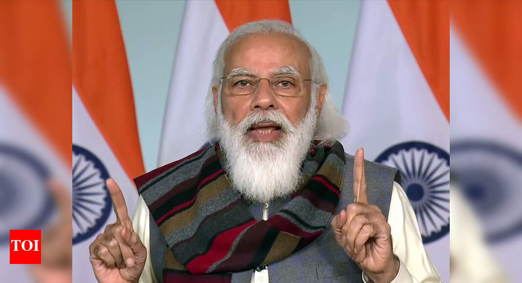 PM Modi to address 2021’s first Mann Ki Baat today | India News – Times of India