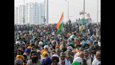 Delhi: Farmers' protest again gains momentum at Ghazipur, crowd swells up