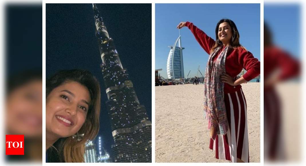 Prajakta Mali shares a series of throwback pictures from her Dubai ...