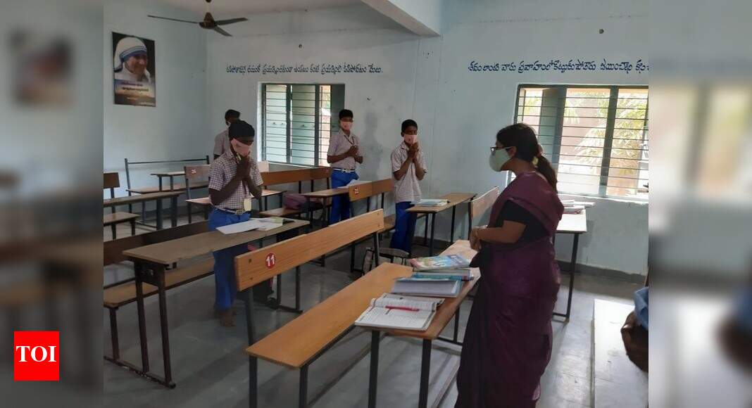 Telangana Schools Reopen After 10 Months