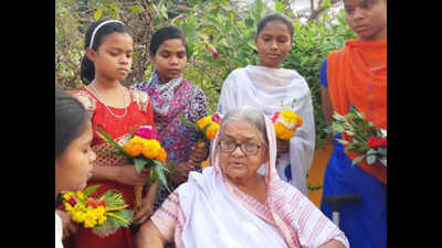 Society should learn to respect women: Padma Shri awardee Shanti Devi