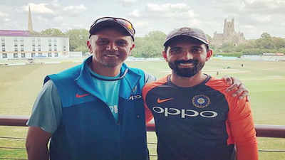 Don't bat a lot in nets: Rahane recalls 'success mantra' from Rahul Dravid