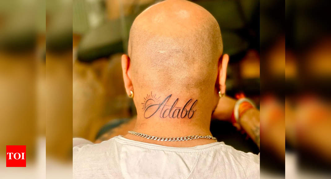 Aryan Name Tattoo Designs