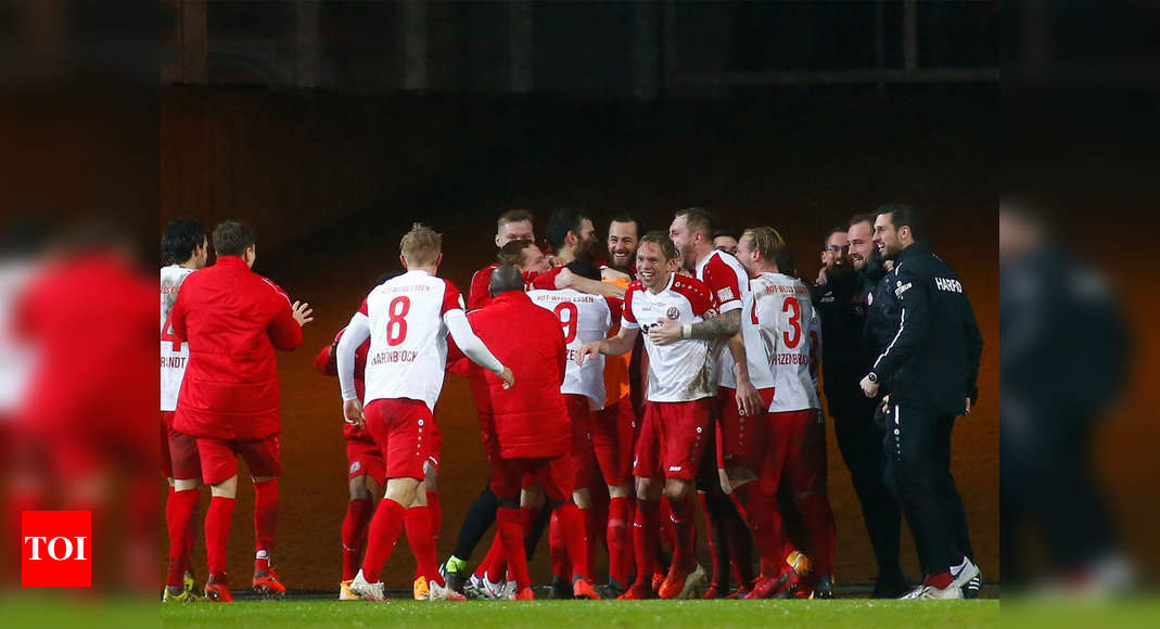 Fourth Tier Rot Weiss Essen Shock Bayer Leverkusen In German Cup Football News Times Of India 