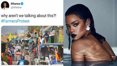 Rihanna joins Bollywood celebrities and addresses farmers' protest in new tweet, writes 'Why aren't we talking about this?'