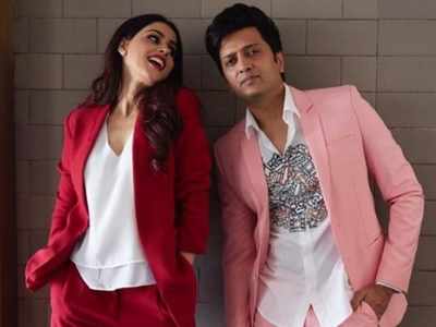 Genelia D'Souza has the sweetest wish for hubby Riteish Deshmukh on their wedding anniversary; says 'there is no me without you'