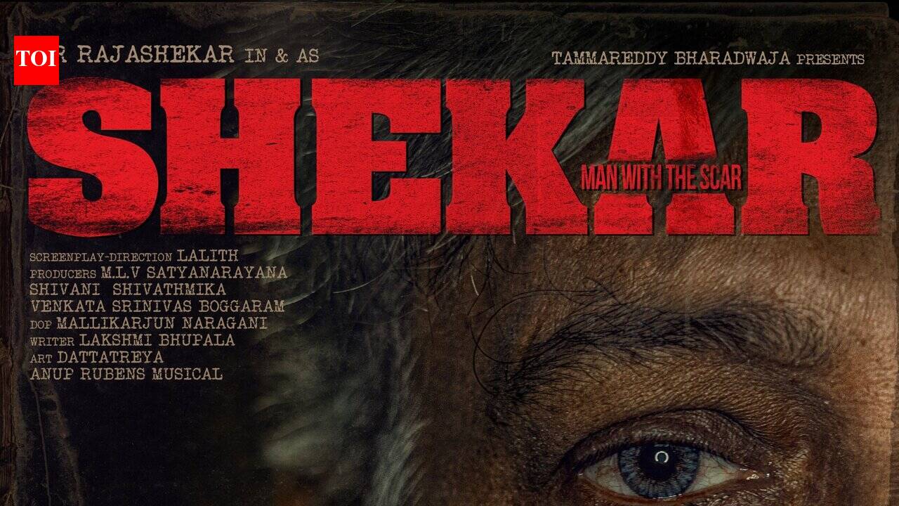 Dr Rajasekhar's first-look from Sekhar