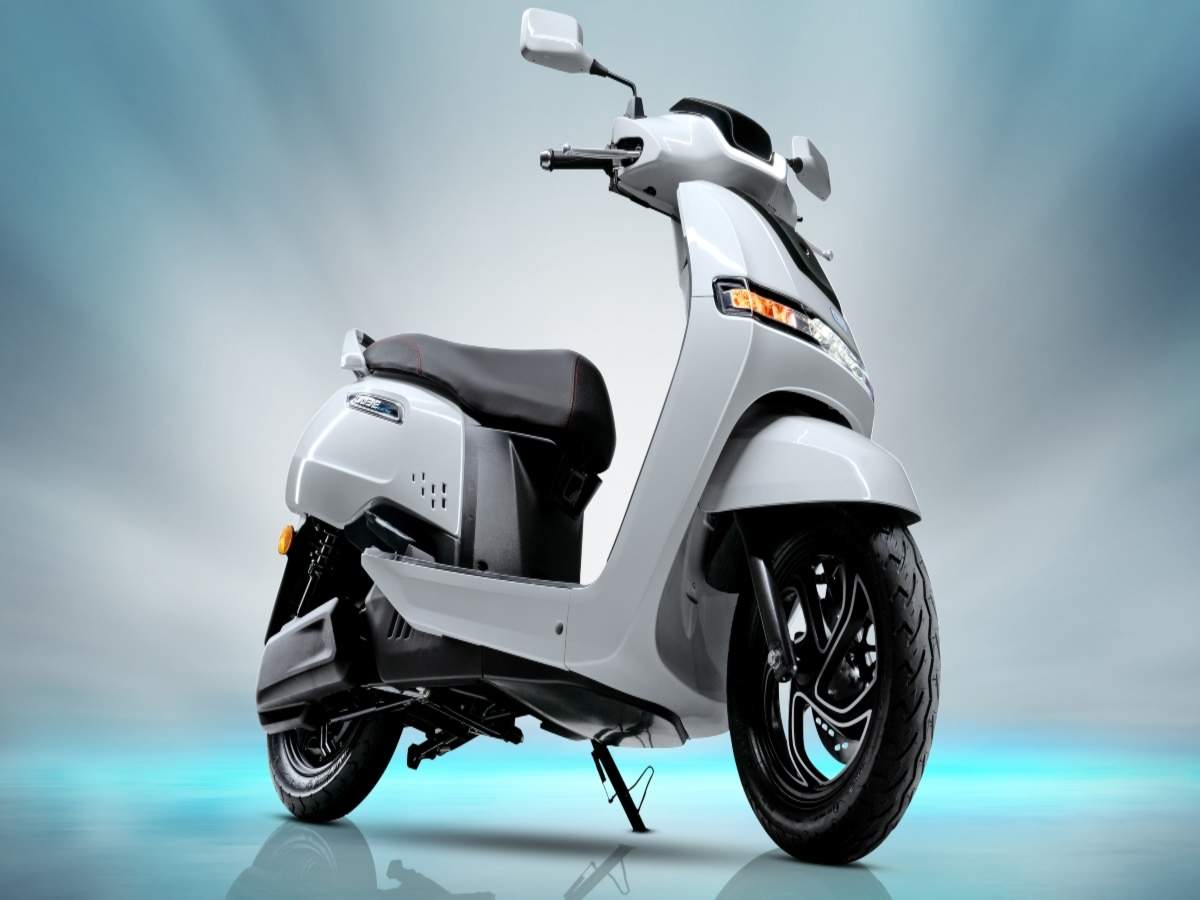 electric scooter by tvs