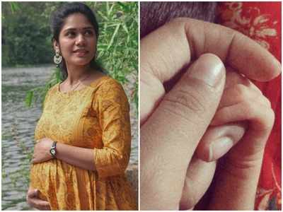 Darshana Das shares the first picture of her baby boy; says 'I love you before I met you'