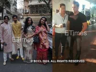 ETimes Paparazzi Diaries: Priyaank Sharma and Shaza Morani's wedding; Salman Khan attends an event