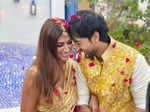 Inside pictures from Priyaank Sharma and Shaza Morani's wedding