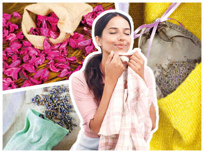Uplift your mood with natural closet fragrances