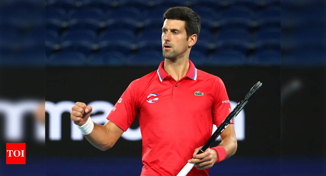 Who can stop Djokovic? Australian Open's controversial king targets ninth  crown | Tennis News - Times of India