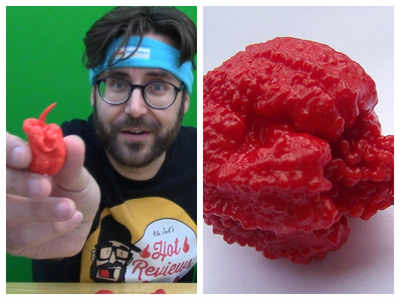Watch: Canadian eats 3 hottest chillies under 10 seconds, breaks Guinness World Records