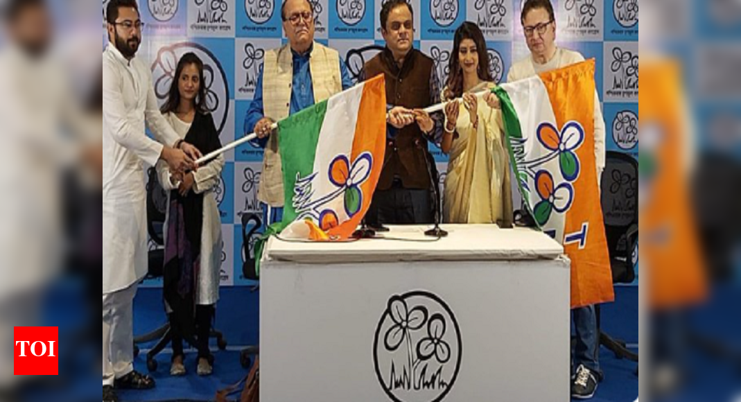 Several Bengali actors including Dipankar Dey join Trinamool Congress ahead of state Assembly polls - Times of India