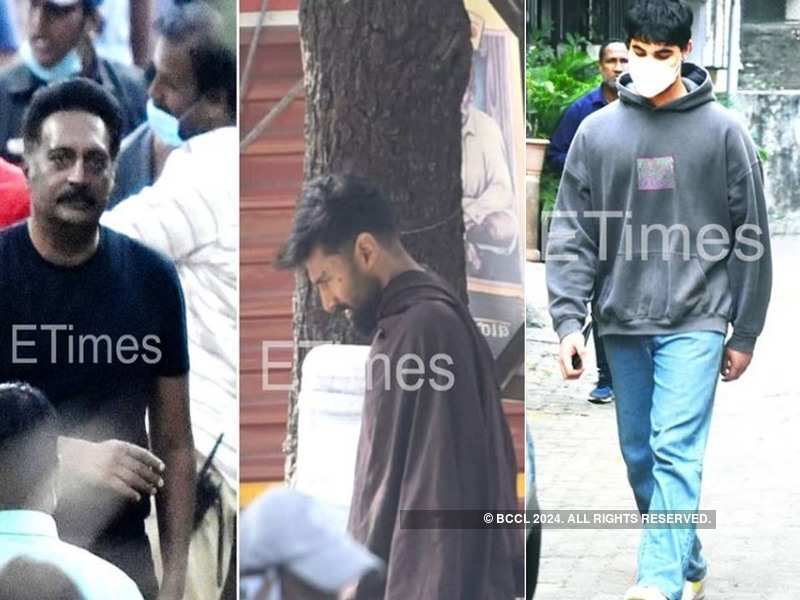 ETimes Paparazzi Diaries: Aditya Roy Kapur, Prakash Raj spotted on the sets of 'OM: The Battle Within'; Akshay Kumar-Twinkle Khanna's son Aarav steps out