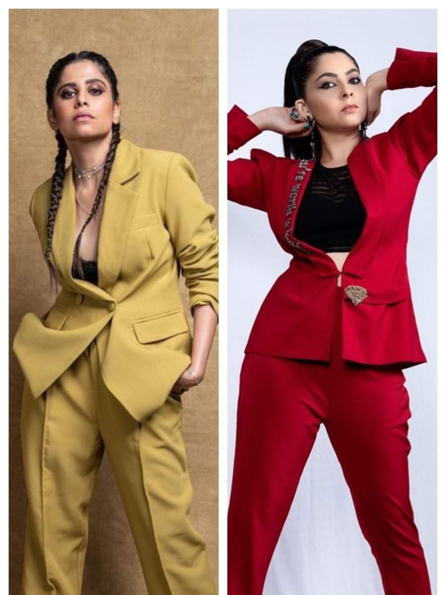 Marathi Actresses Who Gave Out Boss Lady Vibes In Pantsuits Times Of India