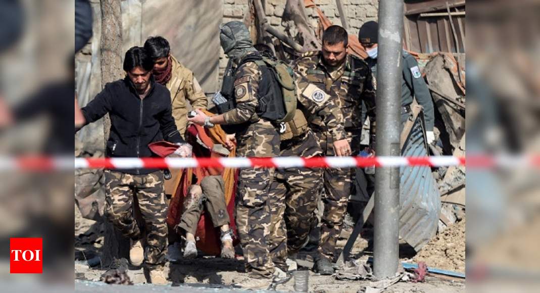 Afghan officials: Separate blasts in Kabul kill 3, wound 4 – Times of India