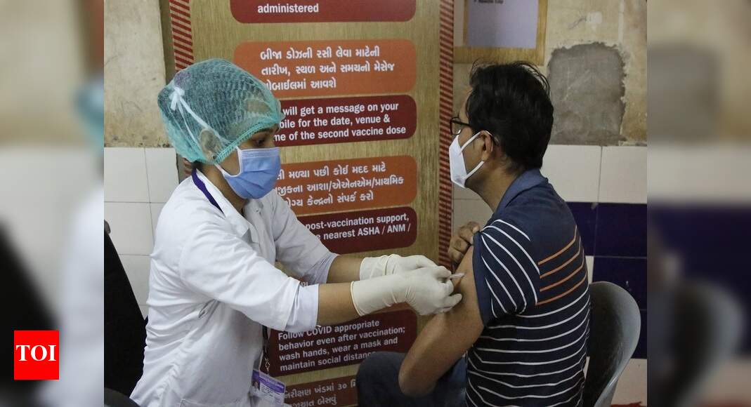 Centre urges states/UTs to exponentially increase pace of Covid-19 vaccination - Times of India
