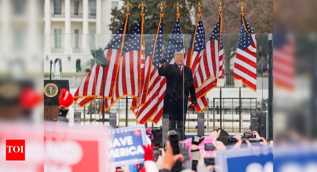 Trump Impeachment Trial Confronts Memories Of Us Capitol Siege Times Of India