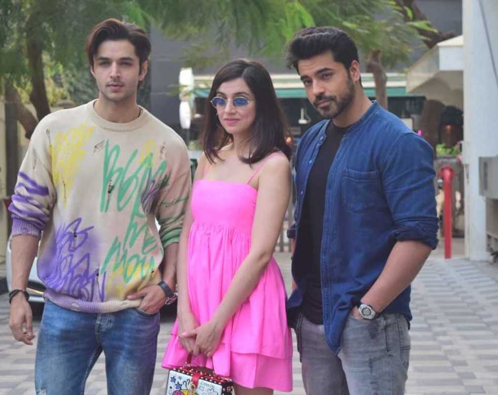 
Divya Khosla Kumar, Gautam Gulati and Sidharth Gupta were spotted outside a film production office in Mumbai
