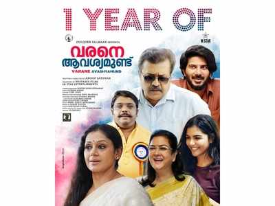 Dulquer Salmaan’s ‘Varane Avashyamund’ completes one year of its release