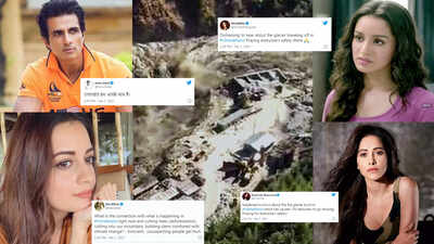 Uttarakhand glacier burst: Sonu Sood, Shraddha Kapoor, Dia Mirza, Bhumi Pednekar, Nushrratt Bharuccha offer prayers for those affected by the natural disaster