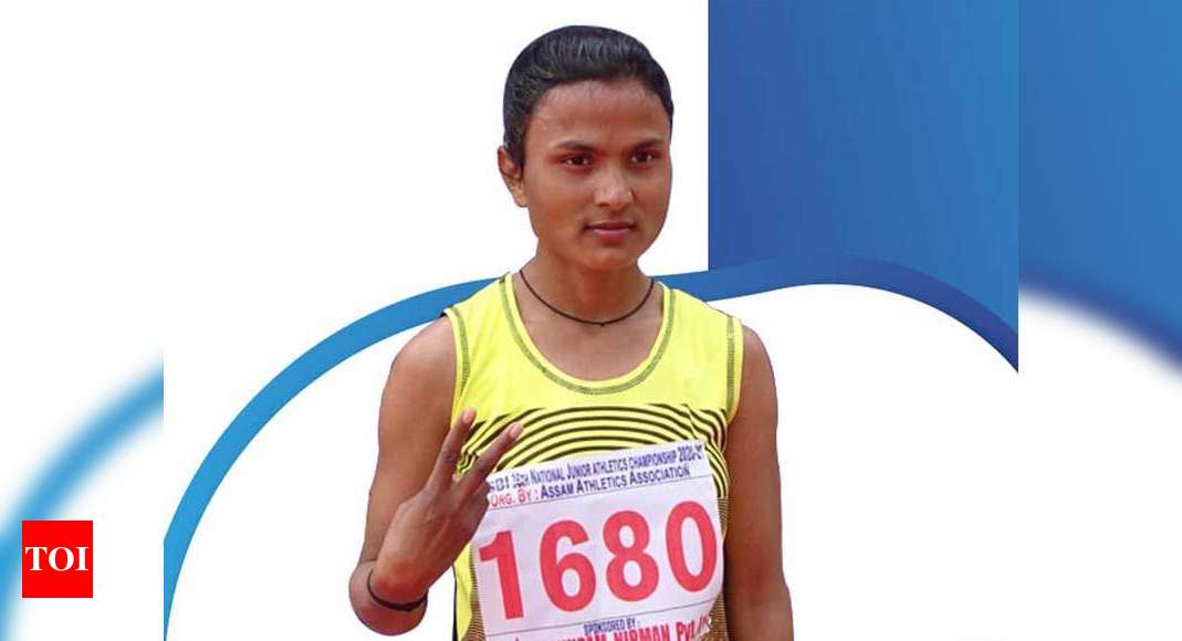 National Junior Athletics Reshma Breaks 2nd National Record In 2 Weeks