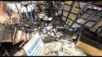 Sultan Bazar fire: Shopkeepers allege arson