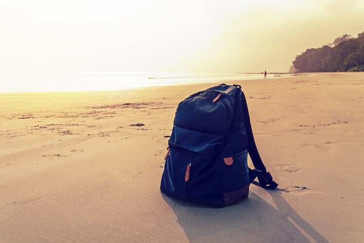 A sturdy backpack