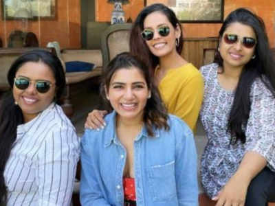 Samantha spends time chilling and catching up with her friends in Chennai; See pics