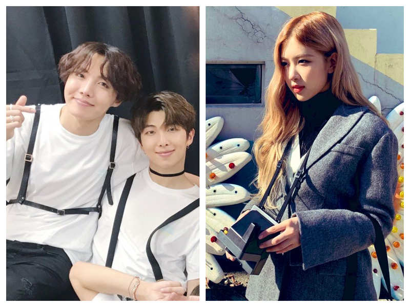 BTS members RM, J-Hope, and BLACKPINK's Rosé among K-Pop stars ...