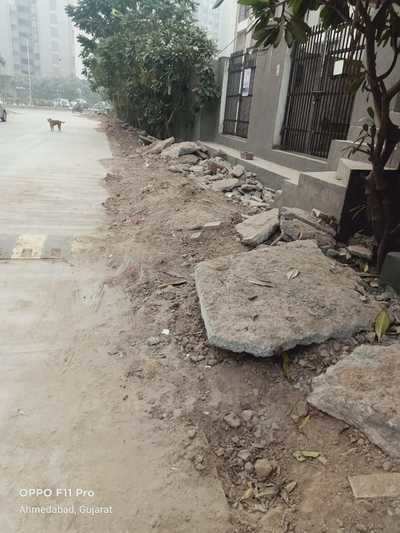 RCC road not resurfaced after digging