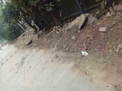 RCC road not resurfaced after digging