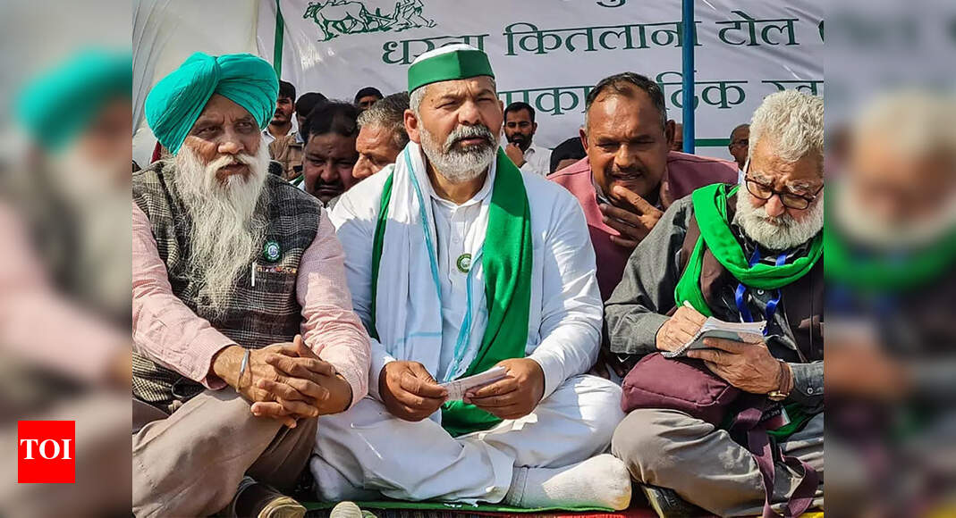 Don’t crowd, come in shifts Rakesh Tikait to farmers Ghaziabad News