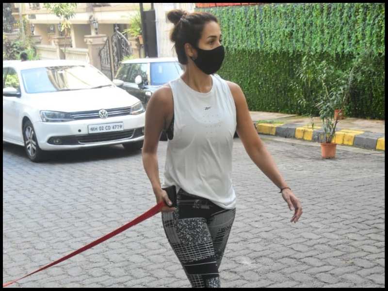 Malaika Arora Gets Clicked As She Steps Out For A Mo